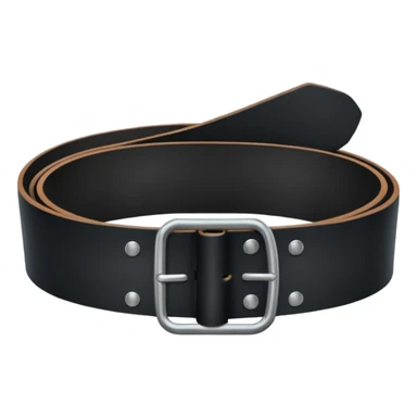 black military belt sticker