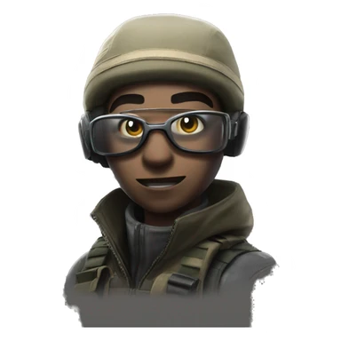 Mozzie from rainbow 6 siege  sticker