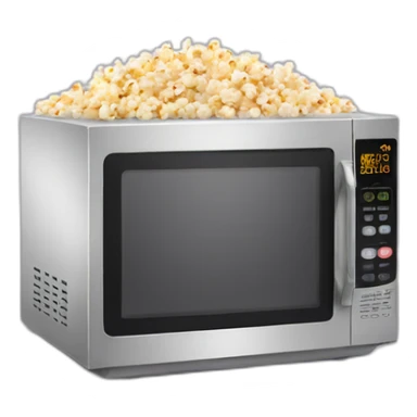 microwave popcorn sticker