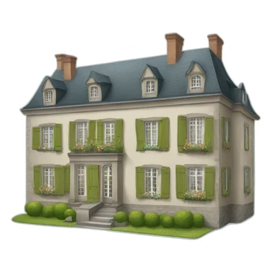 manoir sticker