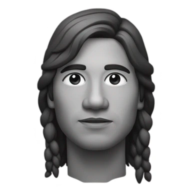 Indio solari in black and white sticker