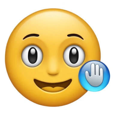 черная лупа sticker