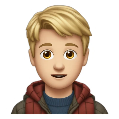 Home alone guy, McCauley caulkin when he was young sticker