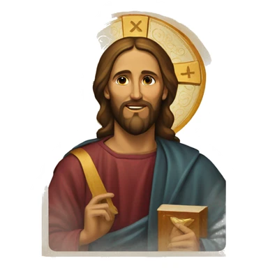 orthodox icon christ sticker