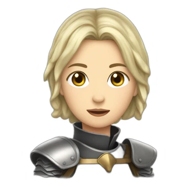 Jeanne d'arc ivre sticker