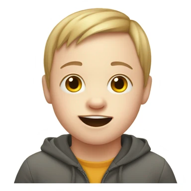 kid with down syndrome  sticker