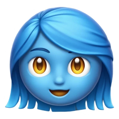 Laço azul escuro sticker