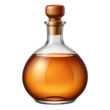 empty brendy bottle sticker