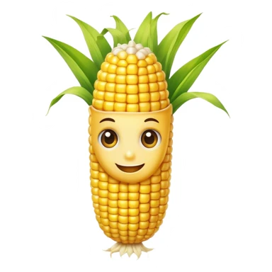 street corn with eyes sticker