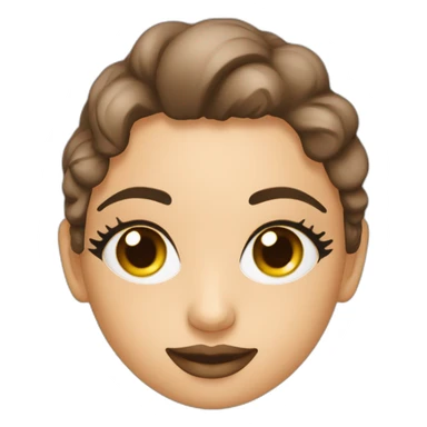 Logotipo de lupita lashes agregar elementos sobre estetica de pestanas  sticker