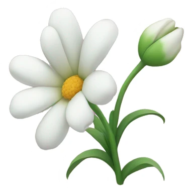 Flower sticker