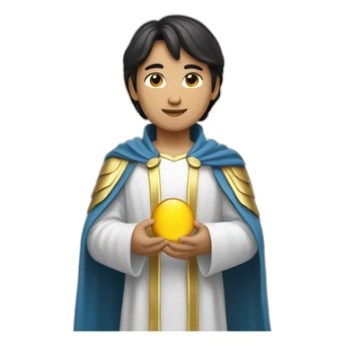 Asian archangel gabriel sticker