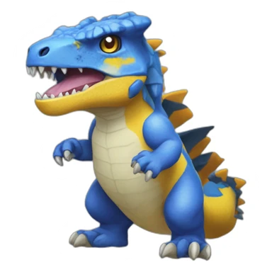 agumon guilon vmon sticker