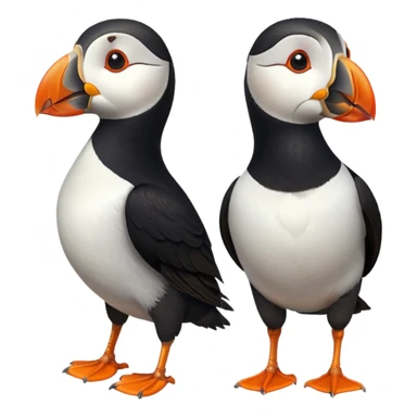 Puffin bird sticker