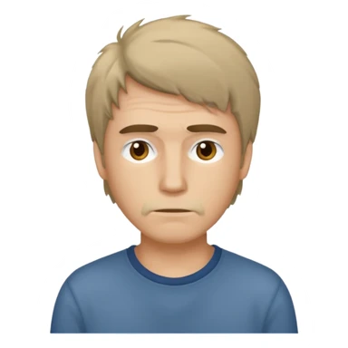 A man who didn't study sticker