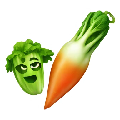 Hot weather and vegetable sticker