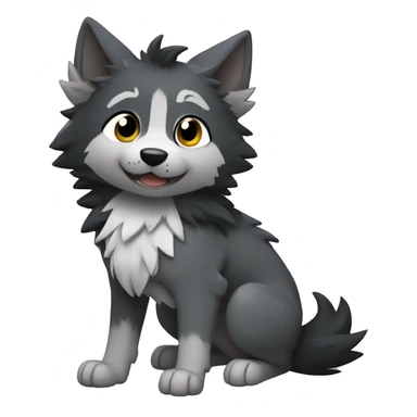 Chibi Mightyena sticker