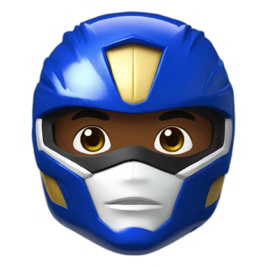 blue power ranger sticker