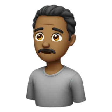 Chatt triste sticker