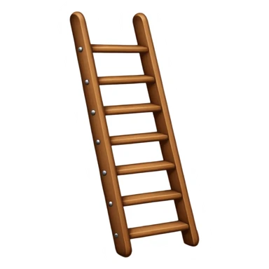 ladder - in a right angle sticker