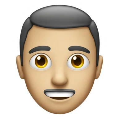 face with rulers instead of eyes sticker