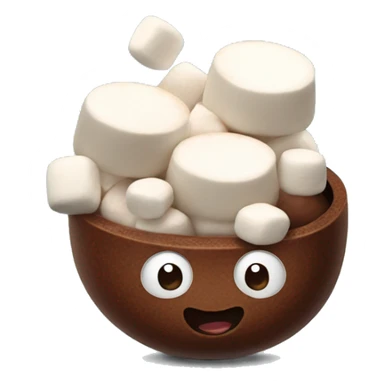 cacao with marshmallows  sticker