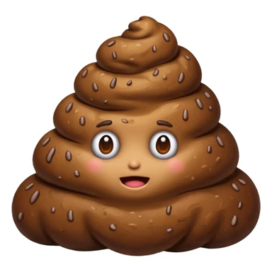 Poop sticker