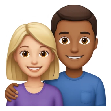 Wellnes couple sticker