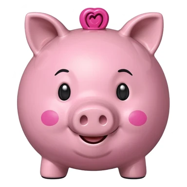 
piggy bank sticker