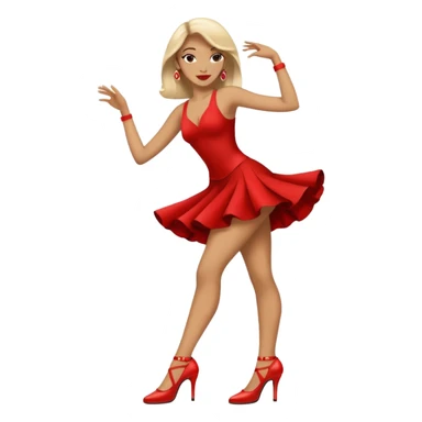 Heels dance sticker