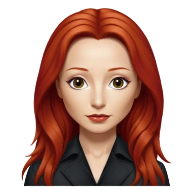 Tori Amos cinematic realistic sticker
