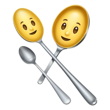 one big spoon and one little spoon sticker