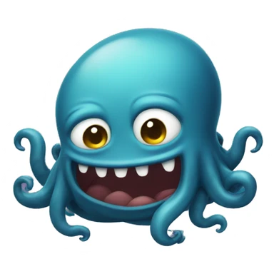 embarrassed kraken sticker