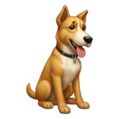 Schlafender hund sticker