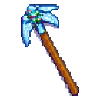 minecraft pickaxe sticker