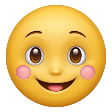 emoji yellow cute face smiling sticker