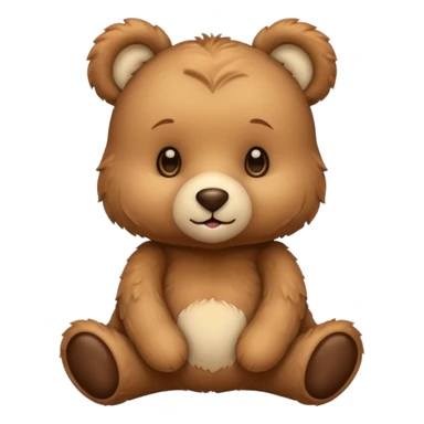 Proud feminine teddy bear sticker