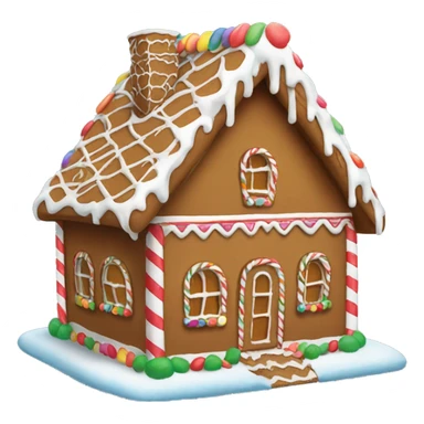 gingerbread house sticker