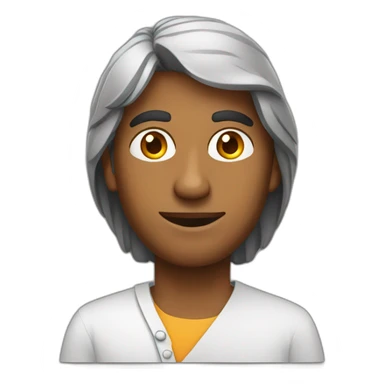 An Indian guy coding sticker