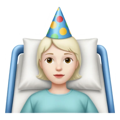 Happy wedding anniversary sick in the hospital  sticker