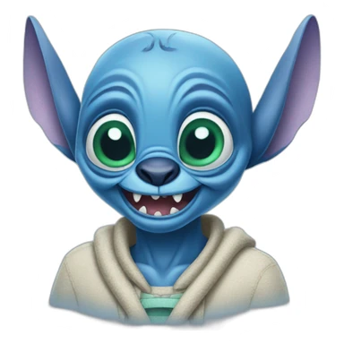 Disney stitch alien sticker