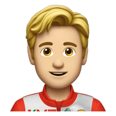 Formule 1 Ferrari voiture en face sticker