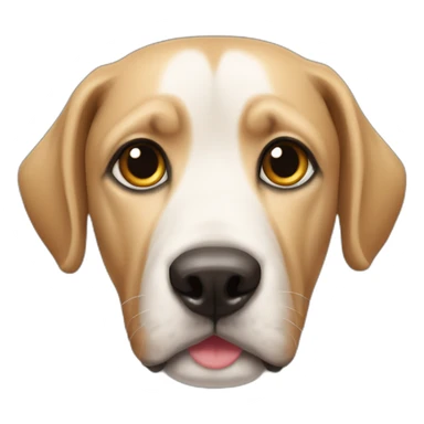 perro cuello largo sticker