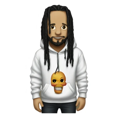 Korn hoodie sticker
