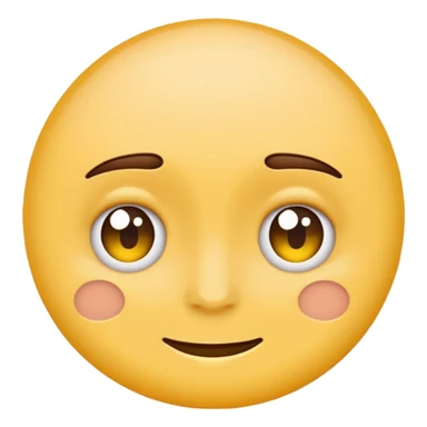 two emojis overlapping not smiling- no red cheeks sticker
