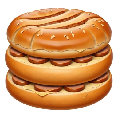 sausage bread only no sausage sticker