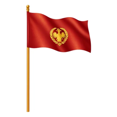 Roma flagge sticker
