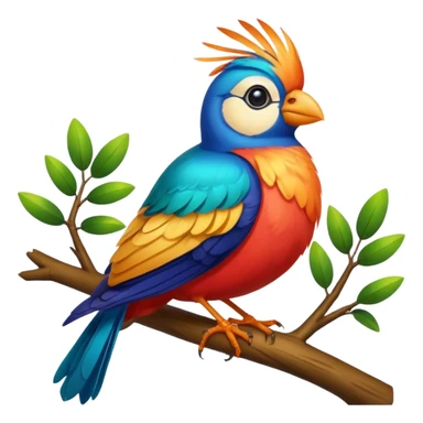 liverpool bird on the branch of tree sticker