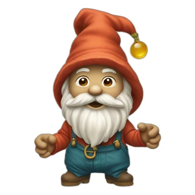 Bonnome qui dab sticker