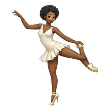 Danseuse de jazz sticker